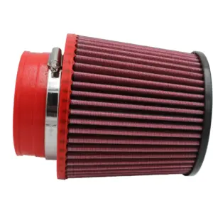 BMC Twin Air conical filter FBTW110-140C – Ø110 mm flange, 186 mm high, carbon top