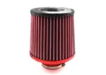 BMC Twin Air conical filter FBTW60-140C – Ø60 mm flange, 183 mm high, carbon top