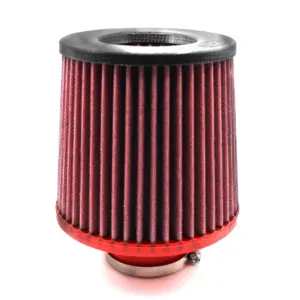 BMC Twin Air conical filter FBTW60-140C – Ø60 mm flange, 183 mm high, carbon top