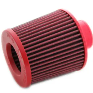 BMC Twin Air conical filter FBTW63-140P – Ø63 mm flange, 183 mm high, plastic top