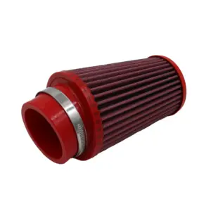 BMC Twin Air conical filter FBTW65-150P – Ø65 mm flange, 197 mm high, plastic top