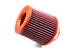 BMC Twin Air conical filter FBTW70-140P – Ø70 mm flange, 185 mm high, plastic top