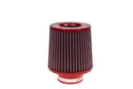 BMC Twin Air conical filter FBTW80-140 – Ø80 mm flange, 186 mm high, metal top