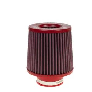 BMC Twin Air conical filter FBTW76-140 – Ø76 mm flange, 186 mm high, metal top