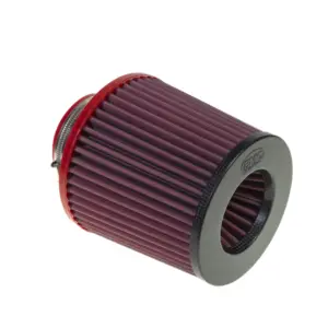 BMC Twin Air conical filter FBTW76-140C – Ø76 mm flange, 186 mm high, carbon top