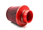 BMC Twin Air conical filter FBTW76-140P – Ø76 mm flange, 186 mm high, plastic top