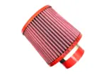 BMC Twin Air conical filter FBTW76-140P – Ø76 mm flange, 186 mm high, plastic top