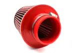 BMC Twin Air conical filter FBTW80-140C – Ø80 mm flange, 186 mm high, carbon top