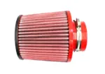 BMC Twin Air conical filter FBTW80-140C – Ø80 mm flange, 186 mm high, carbon top