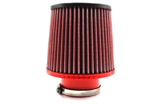 BMC Twin Air conical filter FBTW80-140C – Ø80 mm flange, 186 mm high, carbon top