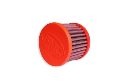 BMC conical air filter FMSA32-63 – Ø32 mm flange, 85 mm high, plastic top