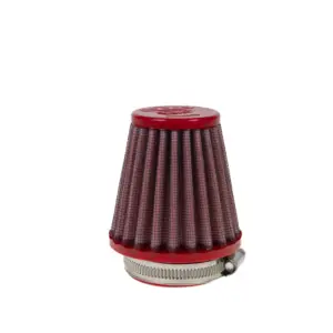 BMC conical air filter FMSA49-75 – Ø49 mm flange, 92 mm high, plastic top