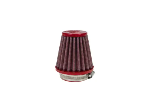 BMC conical air filter FMSA49-75 – Ø49 mm flange, 92 mm high, plastic top