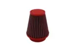 BMC conical air filter FMSA66-110 – Ø66 mm flange, 121 mm high, polyurethane top