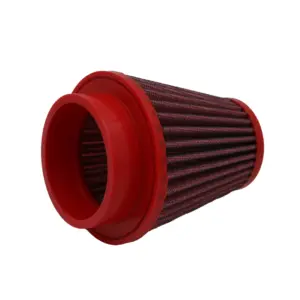 BMC conical air filter FMSA66-110 – Ø66 mm flange, 121 mm high, polyurethane top