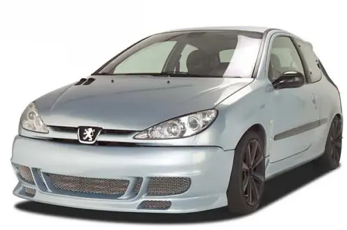 CSR Body kit tuning spoiler set for Peugeot 206