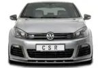 CSR front splitter for VW Golf 6 R