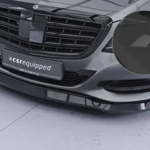 CSR Front spoiler | Cup spoiler lip with ABE for Mercedes-Benz S-Class W222/V222