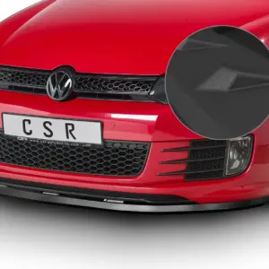 CSR front splitter for VW Golf VI GTI and GTD