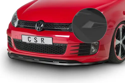 CSR front splitter for VW Golf VI GTI and GTD