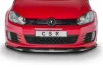 CSR front splitter for VW Golf VI GTI and GTD