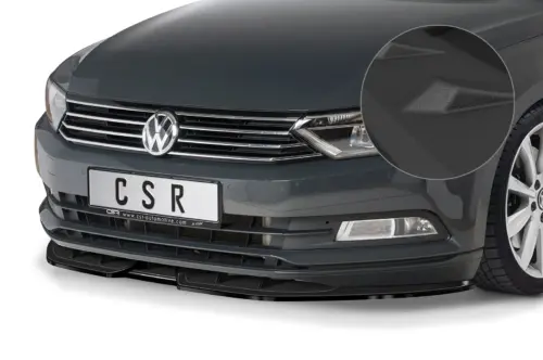 CSR front splitter for VW Passat B8 Type 3G base version