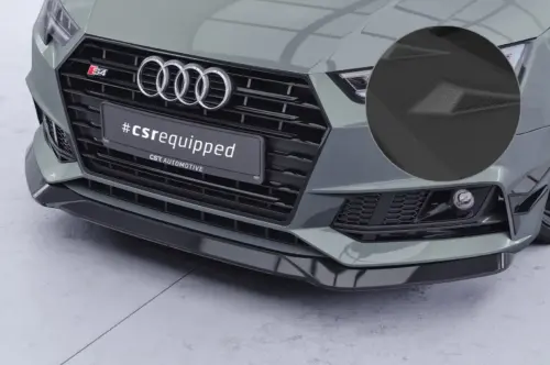CSR front splitter for Audi A4 B9 (Type 8W) S-Line / S4 B9 (Type 8W)