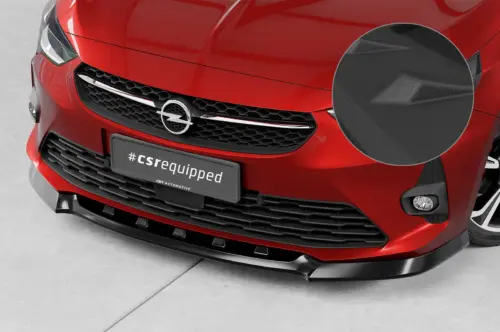 CSR front splitter for Opel Corsa F GS-Line