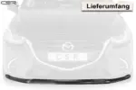 CSR front splitter for Mazda 2 (Type DJ)