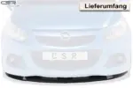 CSR front splitter for Opel Corsa D OPC