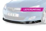 CSR front splitter for Vauxhall Astra J