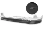 CSR front splitter for Kia Picanto (JA) GT-Line