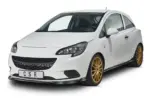 CSR front splitter for Opel Corsa E