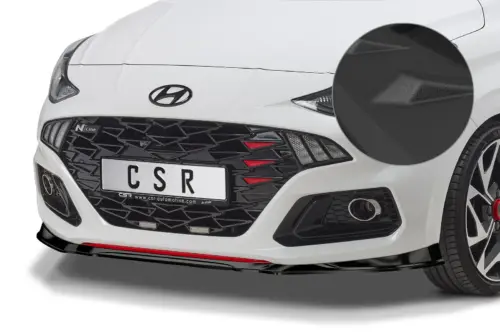 CSR front splitter for Hyundai i10 N-Line (3rd Gen)
