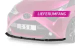 CSR front splitter for Toyota Aygo 2
