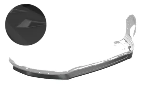 CSR front splitter for Ford S-Max MK2