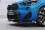 CSR front splitter for BMW X2 F39 M-Packet