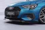 CSR front splitter for Audi A3 8Y Saloon (Base and Advanced)