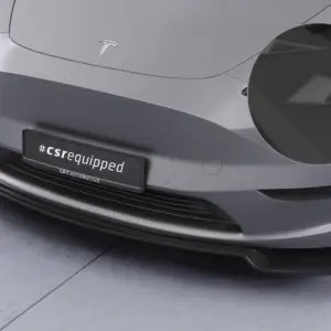 CSR front splitter for Tesla Model Y