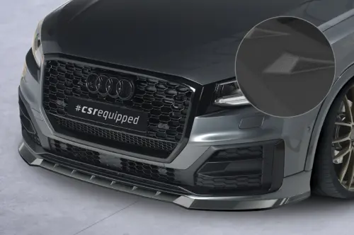 CSR front splitter for Audi Q2 (Typ GA) S-Line