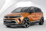 CSR front splitter for Opel Crossland facelift