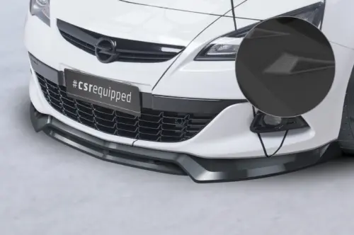 CSR front splitter for Vauxhall Astra J GTC (Facelift)