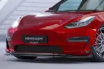 CSR front splitter for Tesla Model 3