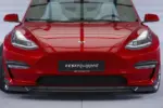 CSR front splitter for Tesla Model 3