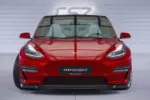 CSR front splitter for Tesla Model 3