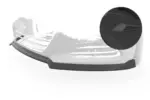 CSR front splitter for Hyundai I40 (VF)