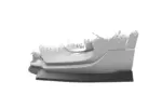 CSR front splitter for MG ZS