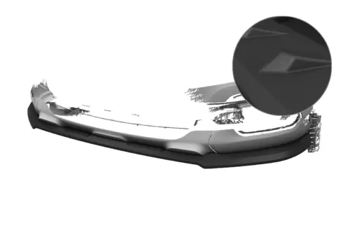 CSR front splitter for Renault Captur I