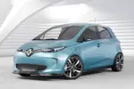 CSR front splitter for Renault Zoe