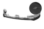 CSR front splitter for MG 5 EV